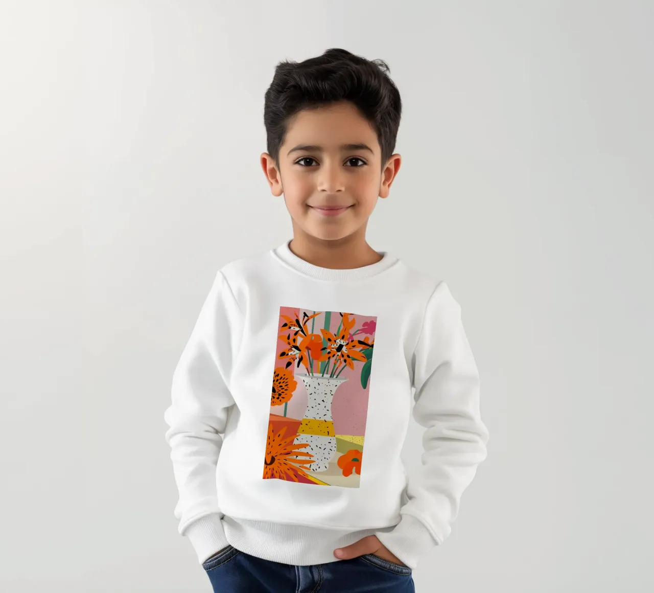 Esuberanza dei fiori d'arancio felpa bambino da Sun Riser