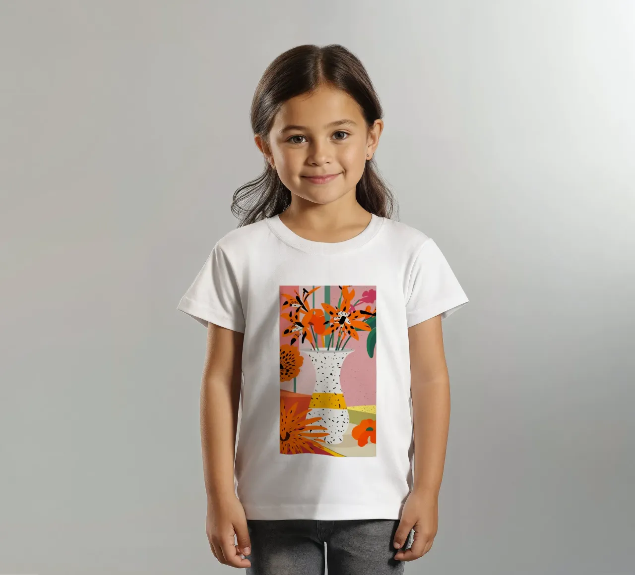 Esuberanza dei fiori d'arancio t-shirt bambini da Sun Riser