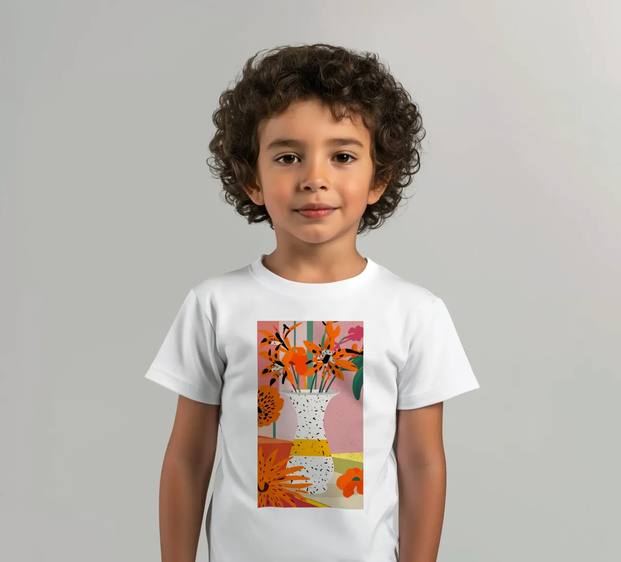 Esuberanza dei fiori d'arancio t-shirt bambini da Sun Riser