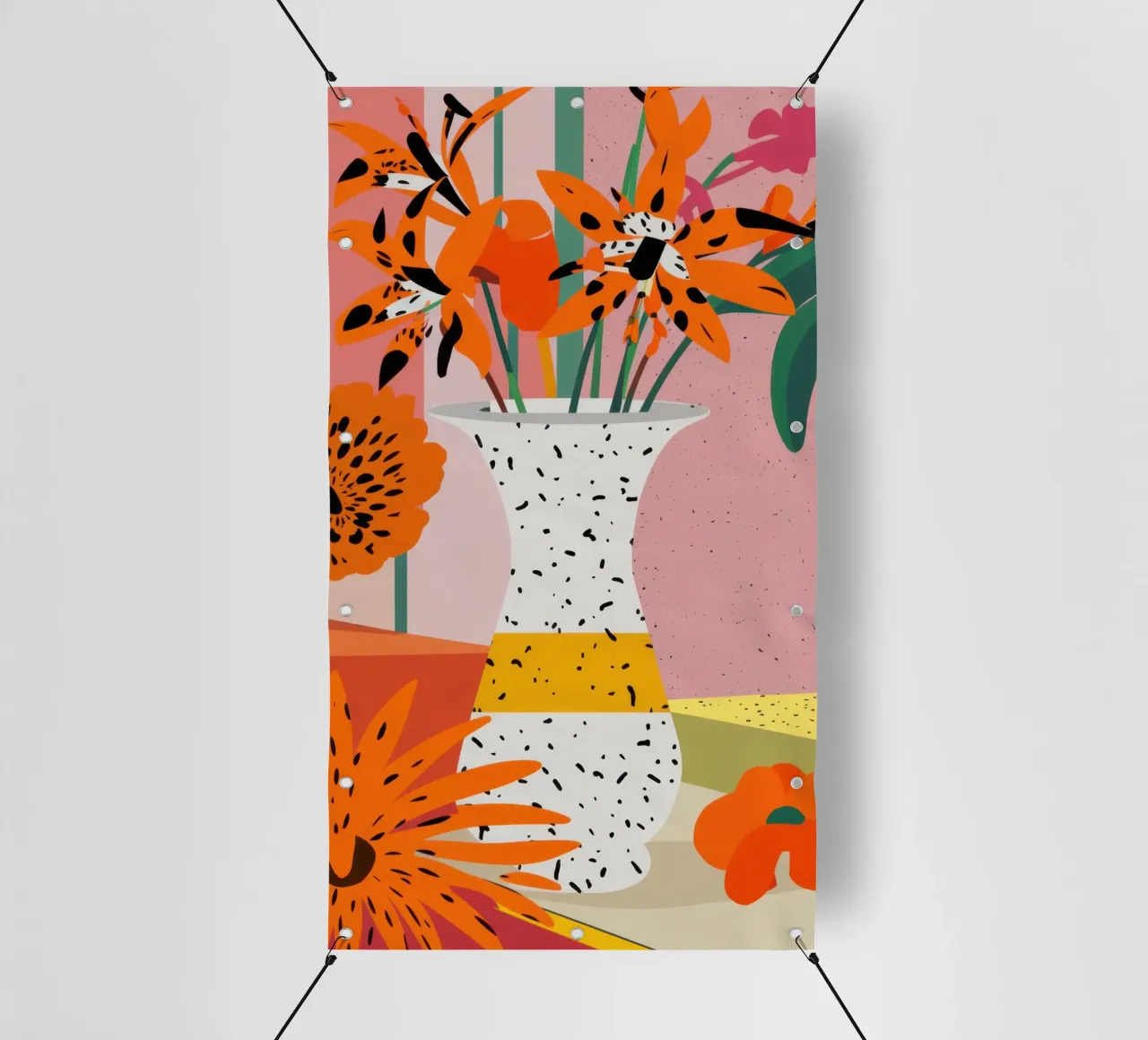 Esuberanza dei fiori d'arancio telo in pvc da Sun Riser