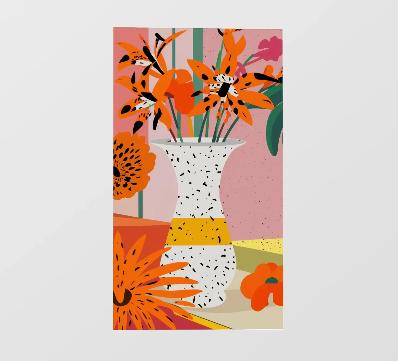 Esuberanza dei fiori d'arancio telo in pvc da Sun Riser