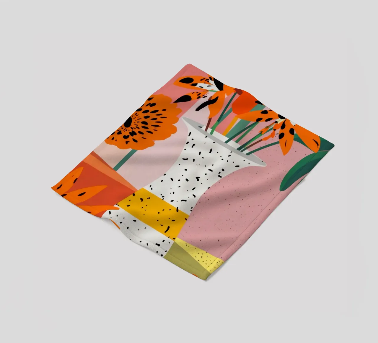 Esuberanza dei fiori d'arancio coperta in pile da Sun Riser