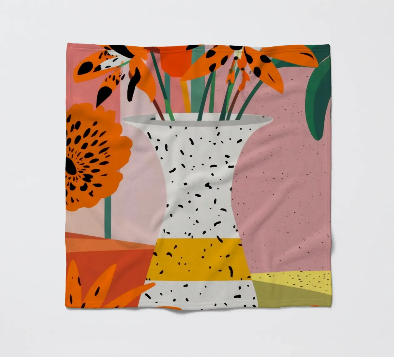 Esuberanza dei fiori d'arancio coperta in pile da Sun Riser