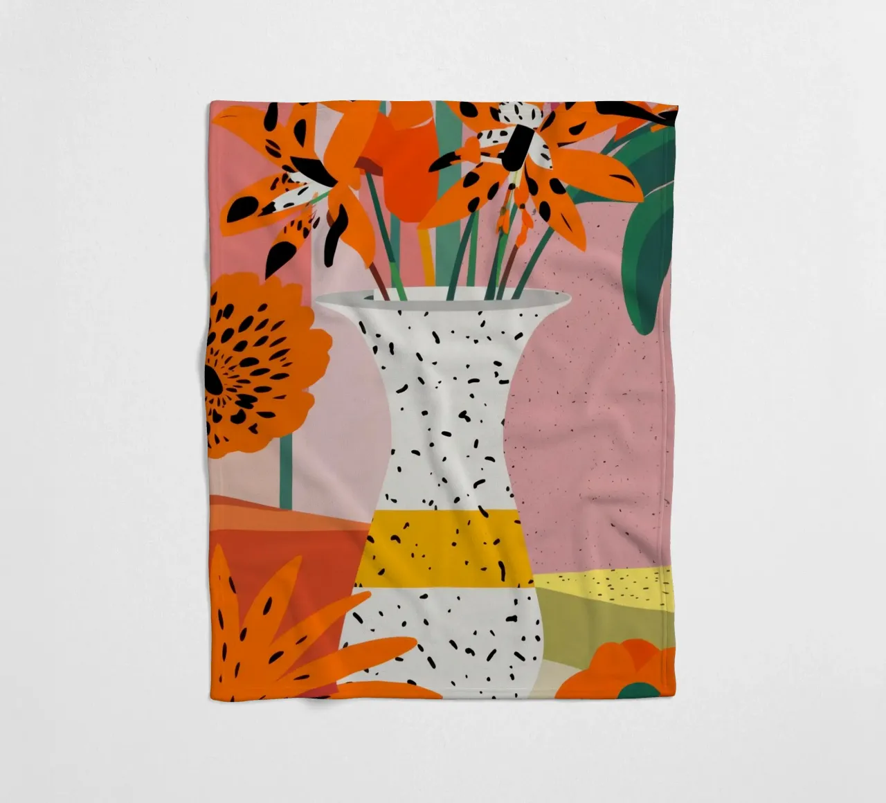 Esuberanza dei fiori d'arancio coperta in pile da Sun Riser