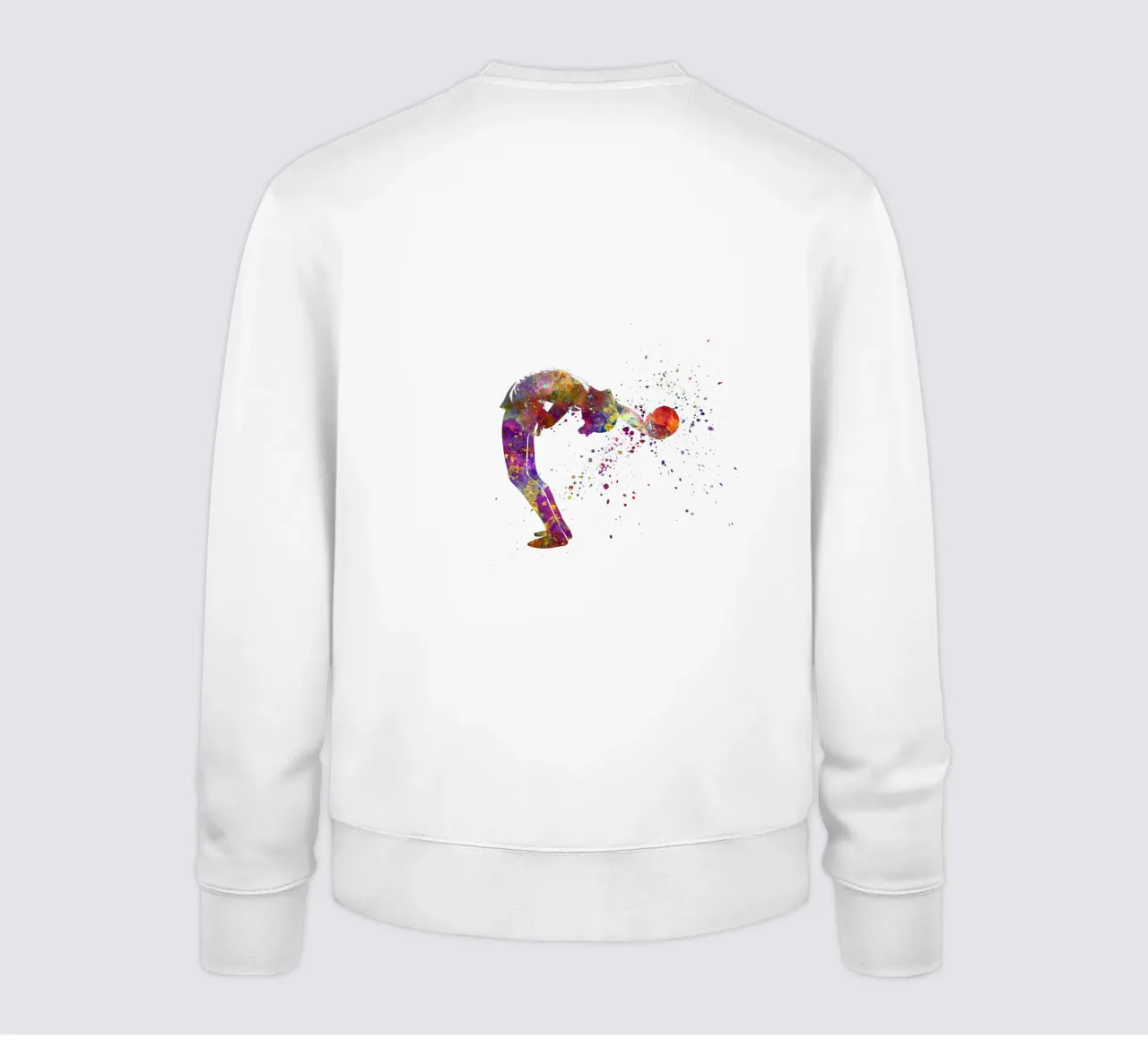Ginnastica ritmica in acquerello felpa da ⚽ Sports Pulse