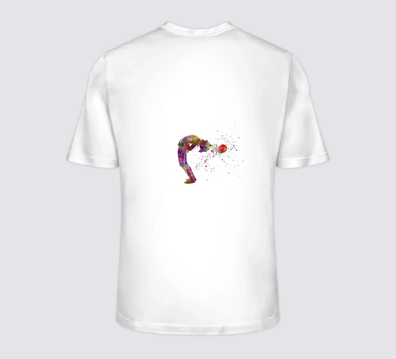 Ginnastica ritmica in acquerello t-shirt da ⚽ Sports Pulse