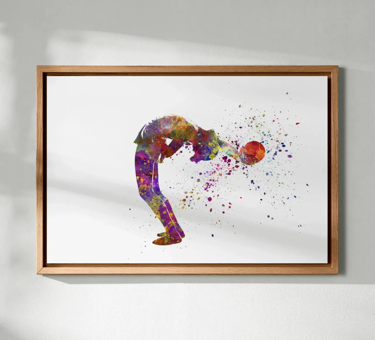 Ginnastica ritmica in acquerello pannello forex da ⚽ Sports Pulse