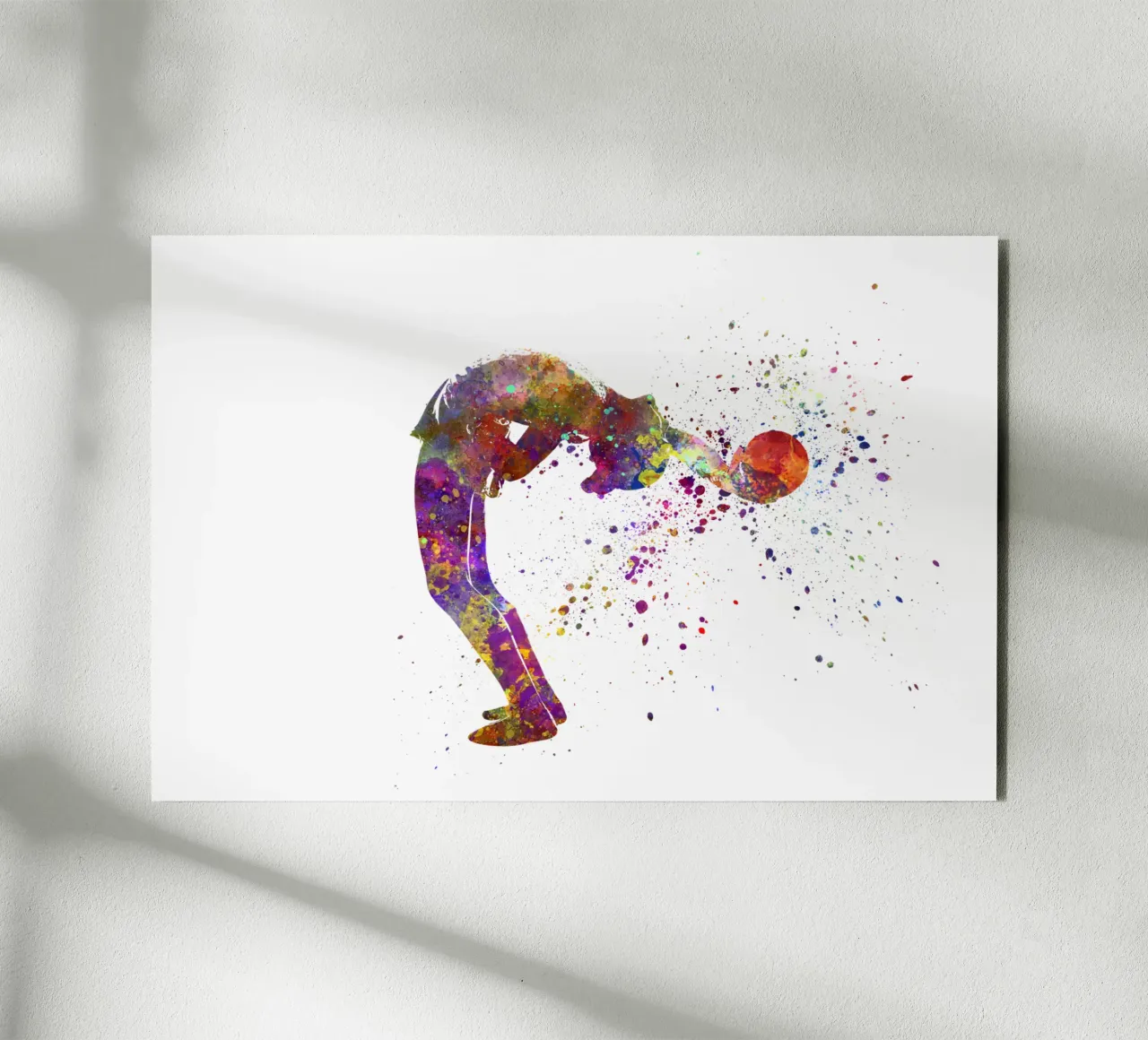Ginnastica ritmica in acquerello pannello forex da ⚽ Sports Pulse