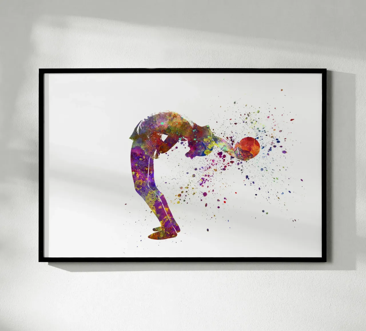 Ginnastica ritmica in acquerello carta hahnemühle da ⚽ Sports Pulse