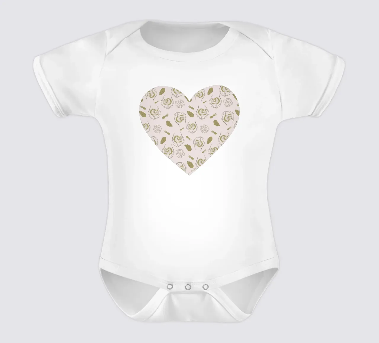 Nautical Whimsy body neonato maniche corte da Mandalla Pattern