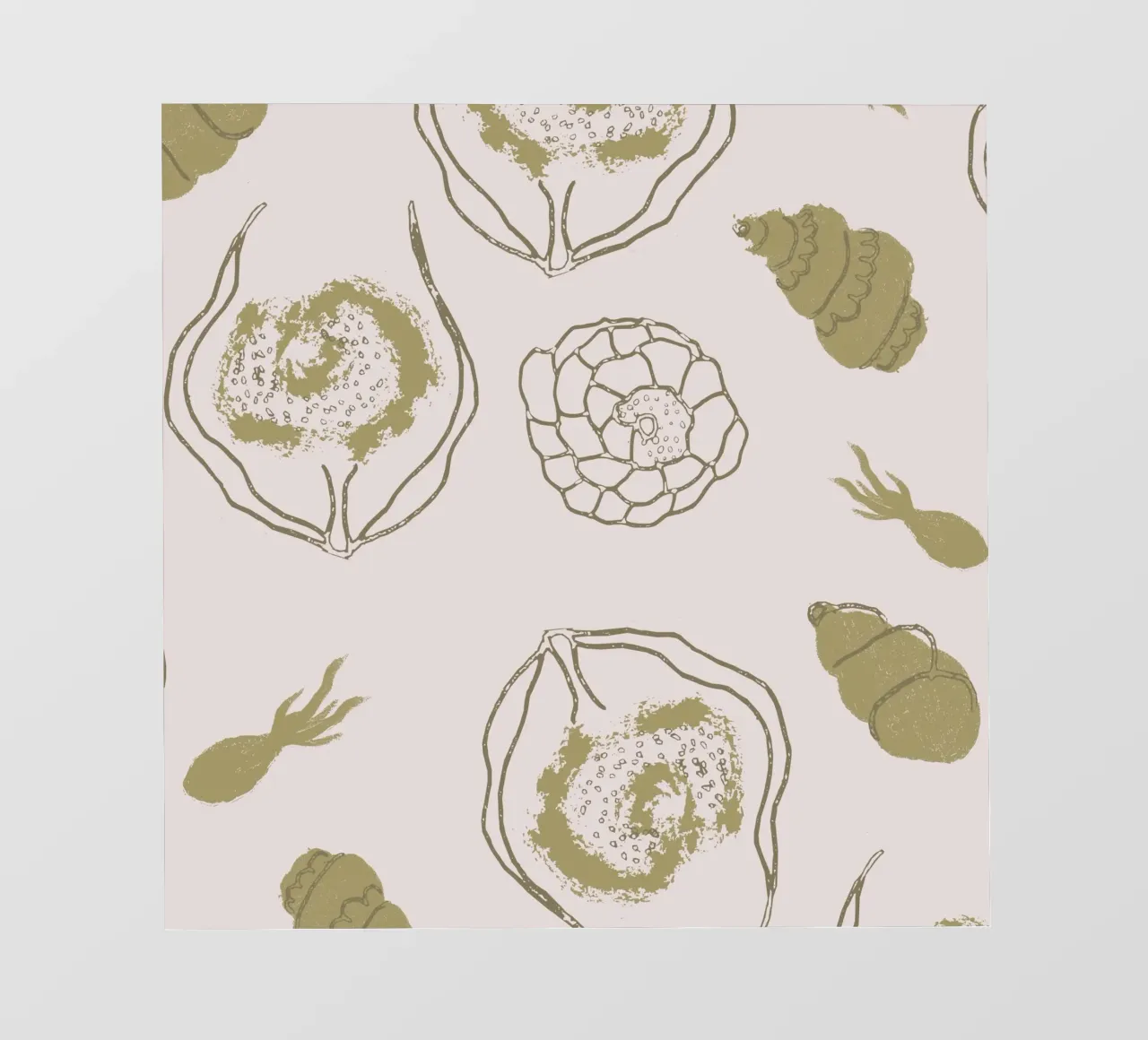 Nautical Whimsy telo in pvc da Mandalla Pattern