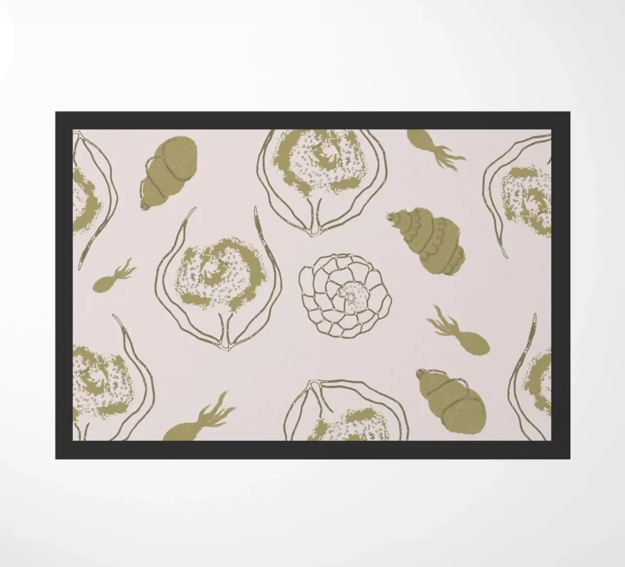 Nautical Whimsy doormat by Mandalla Pattern