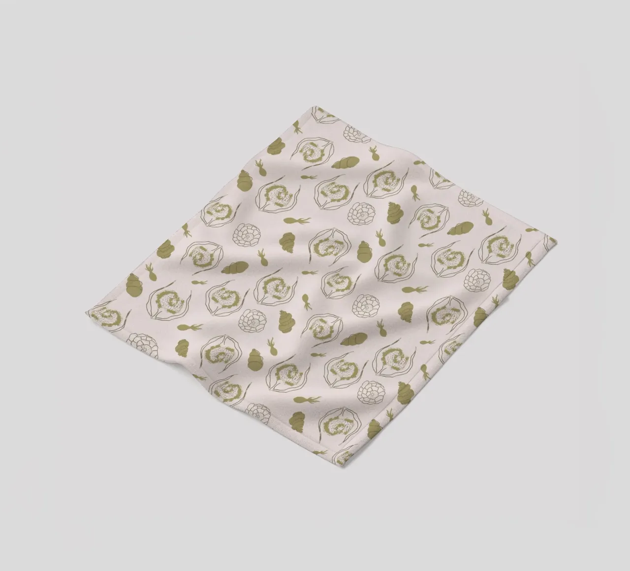 Nautical Whimsy Fleecedecke von Mandalla Pattern