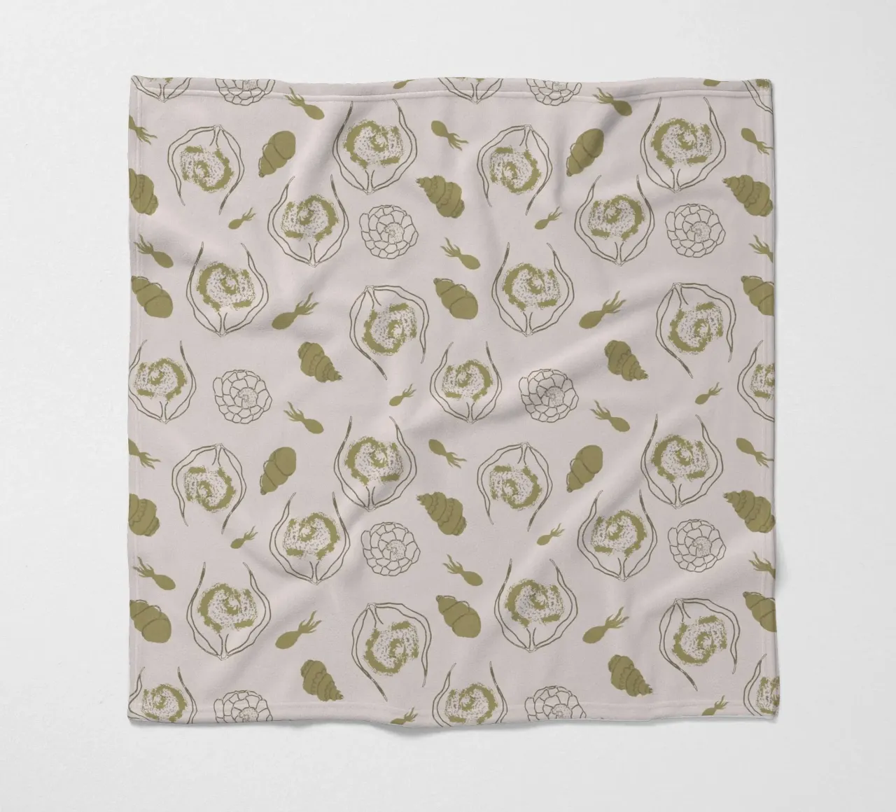 Nautical Whimsy Fleecedecke von Mandalla Pattern