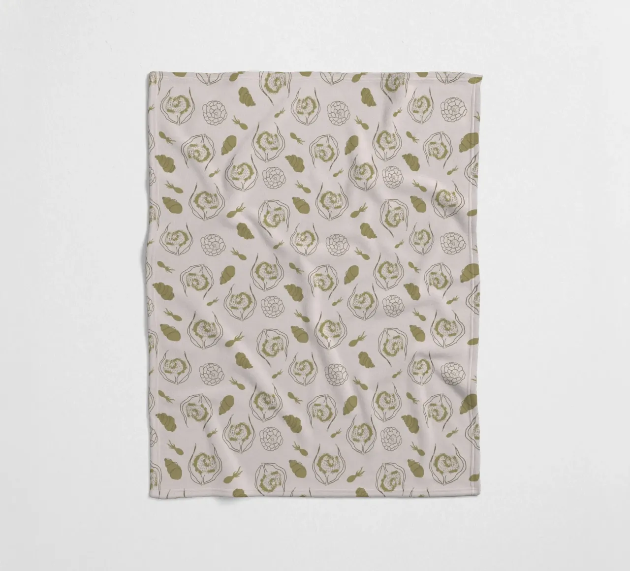 Nautical Whimsy Fleecedecke von Mandalla Pattern