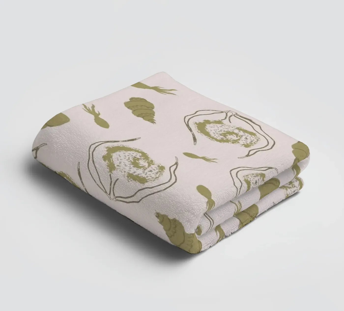 Nautical Whimsy towel by Mandalla Pattern