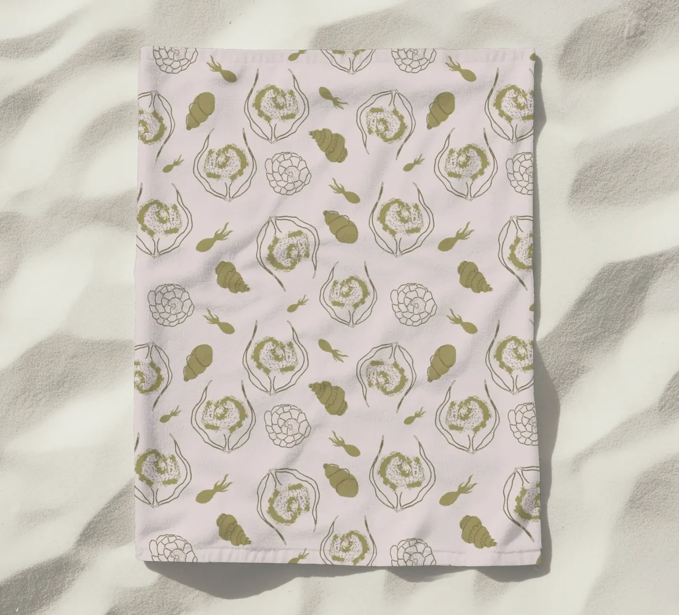 Nautical Whimsy telo mare da Mandalla Pattern