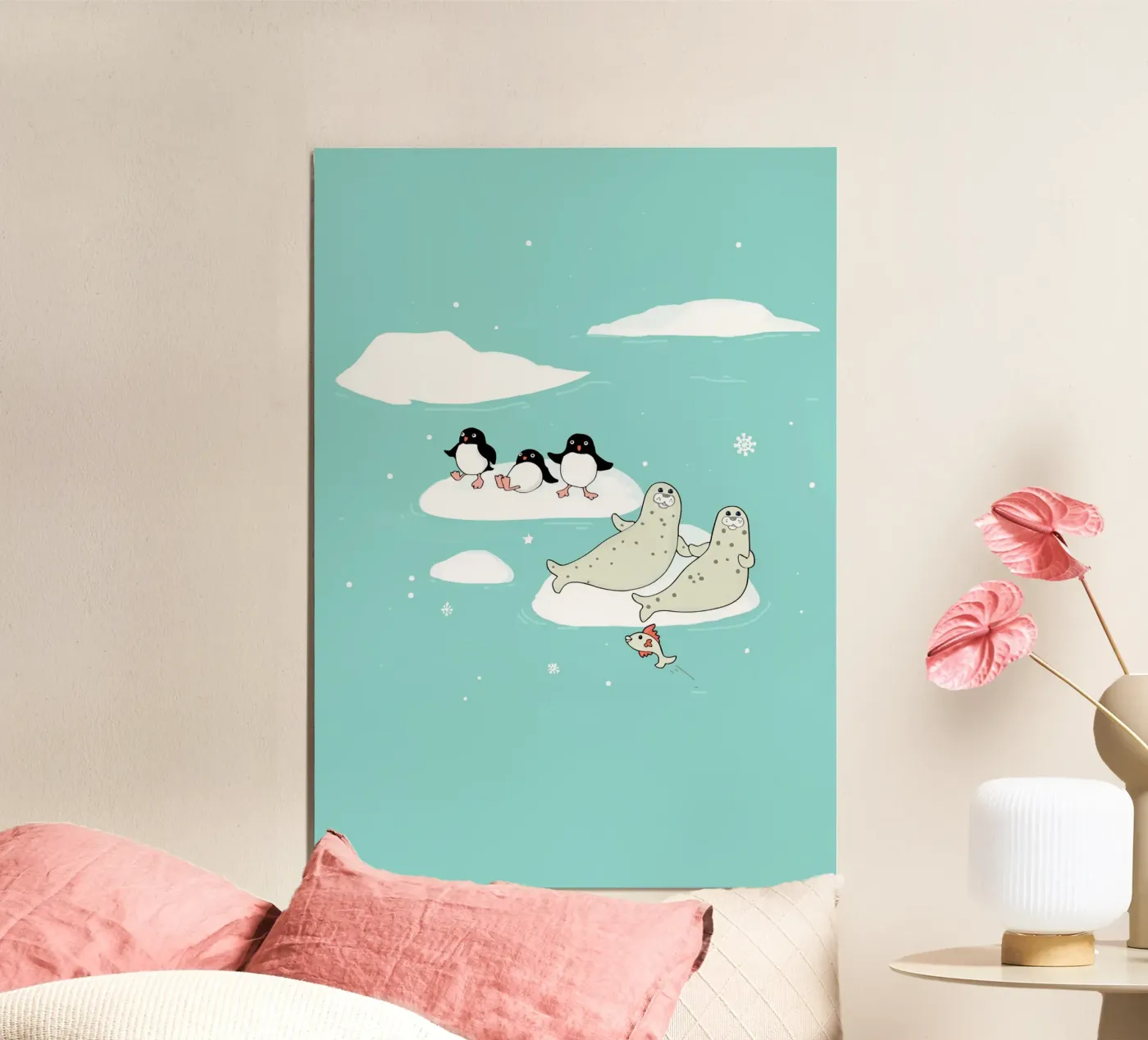Baby it´s cold outside Poster von Zara Westerberg