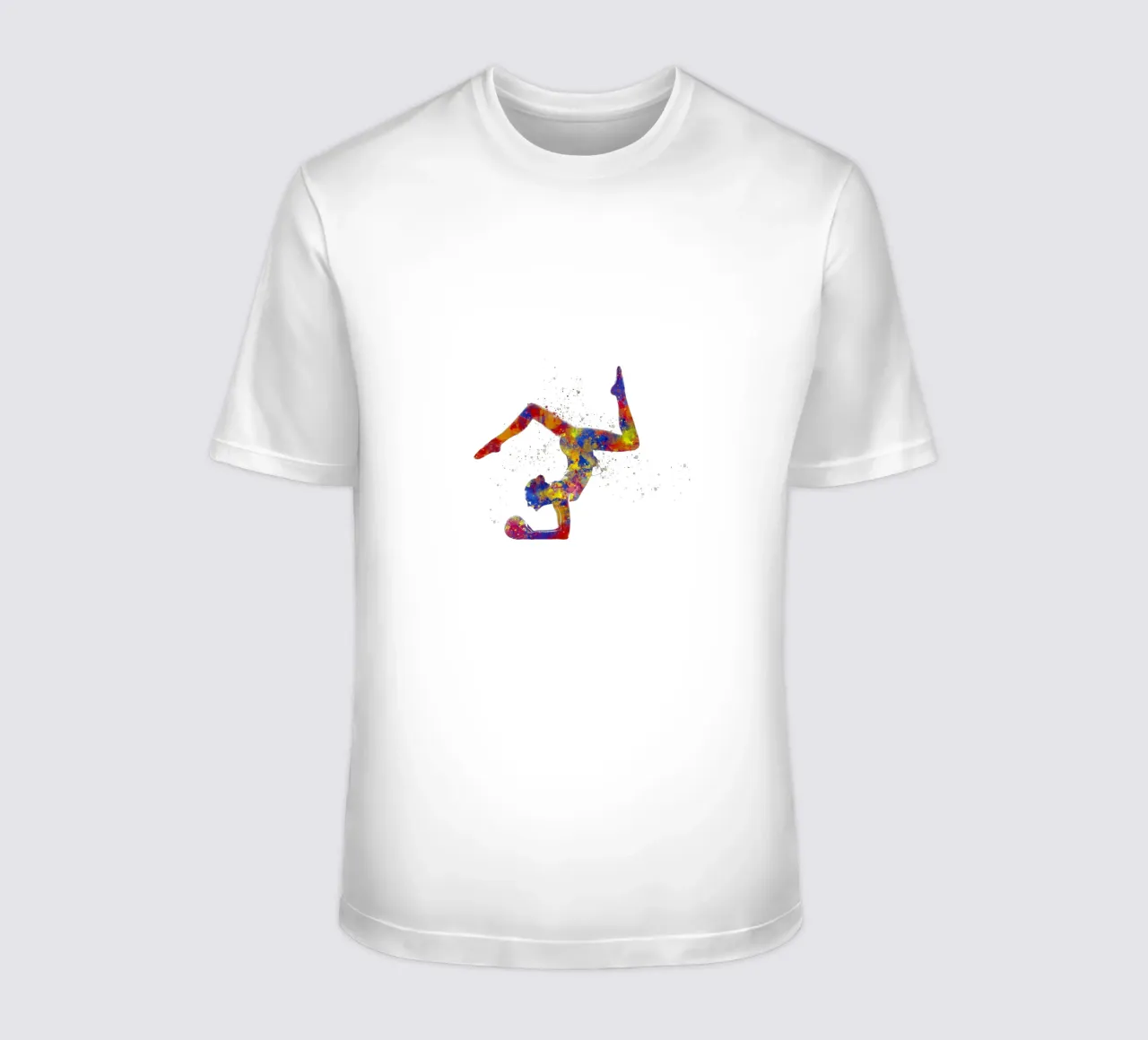 Ginnastica ritmica in acquerello t-shirt da ⚽ Sports Pulse