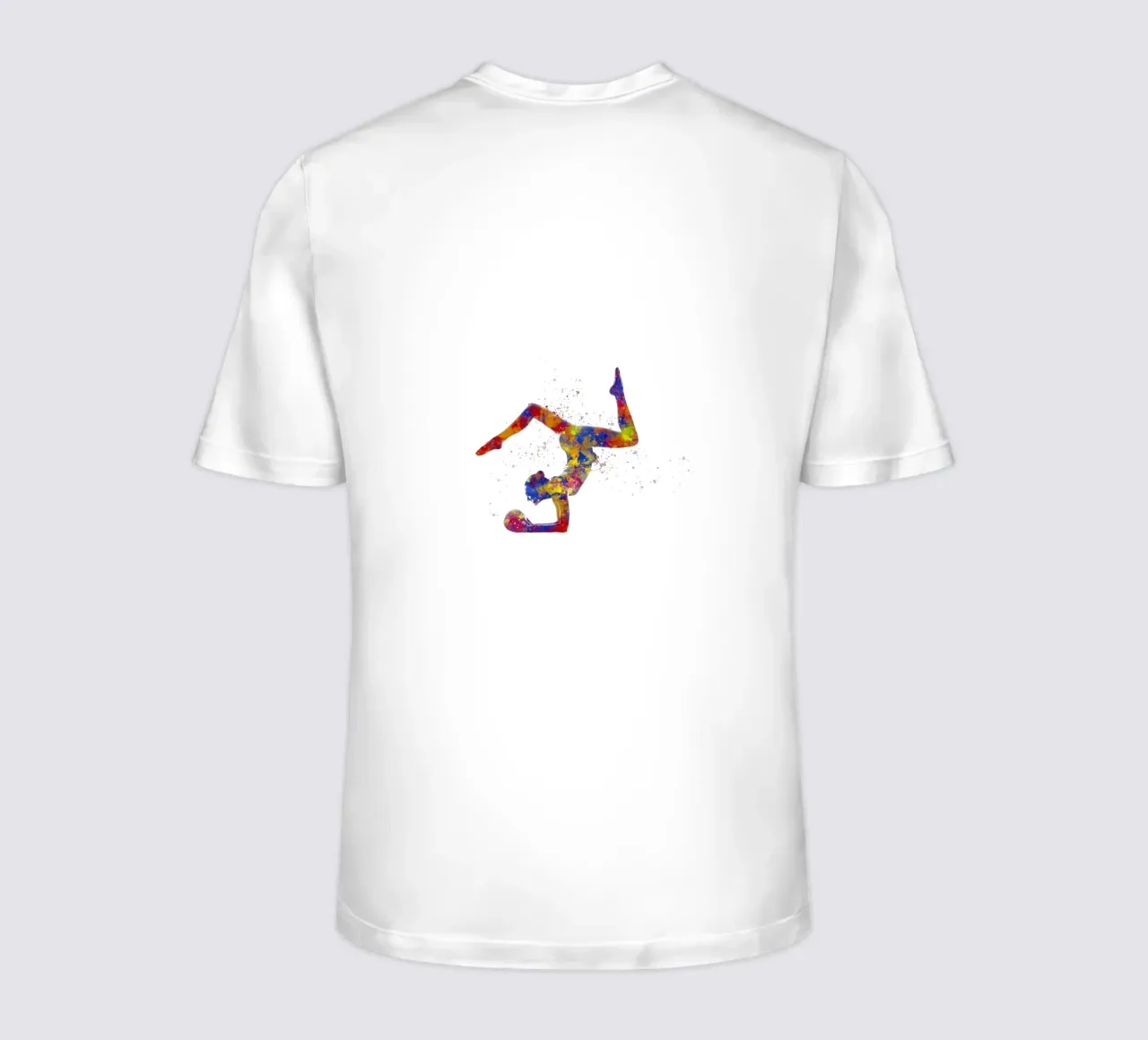 Ginnastica ritmica in acquerello t-shirt da ⚽ Sports Pulse