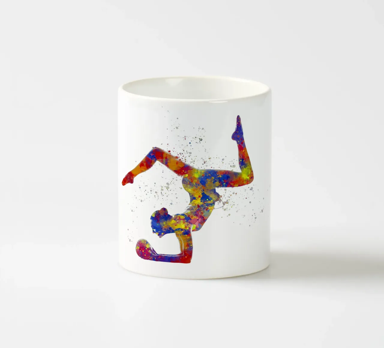 Ginnastica ritmica in acquerello tazza in ceramica da ⚽ Sports Pulse