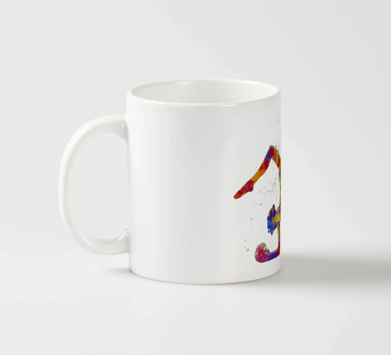 Ginnastica ritmica in acquerello tazza in ceramica da ⚽ Sports Pulse