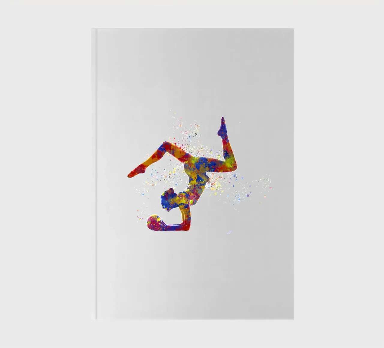 Ginnastica ritmica in acquerello diario da ⚽ Sports Pulse