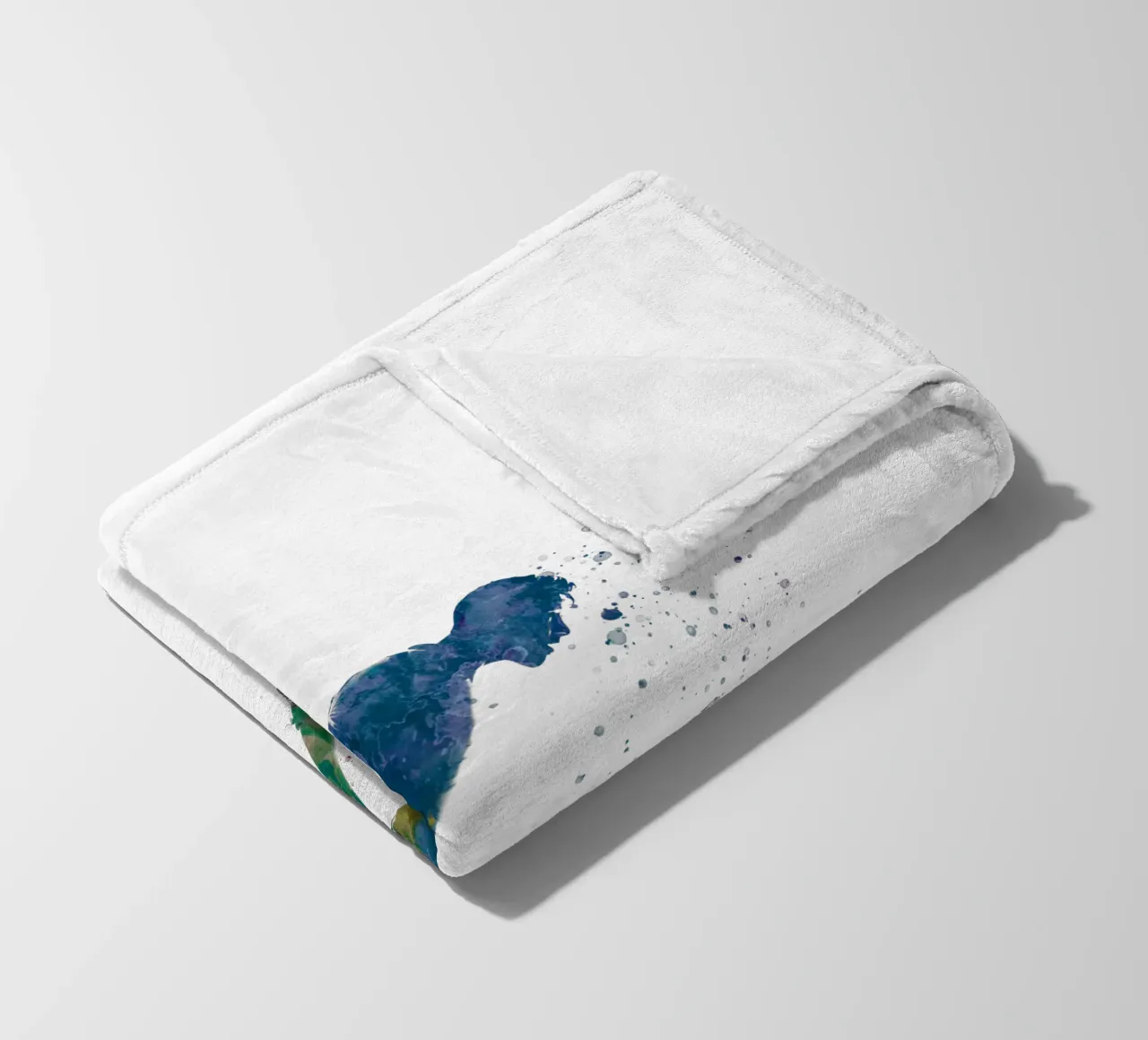 Intestazione di giocatore di calcio in acquerello coperta in pile da ⚽ Sports Pulse