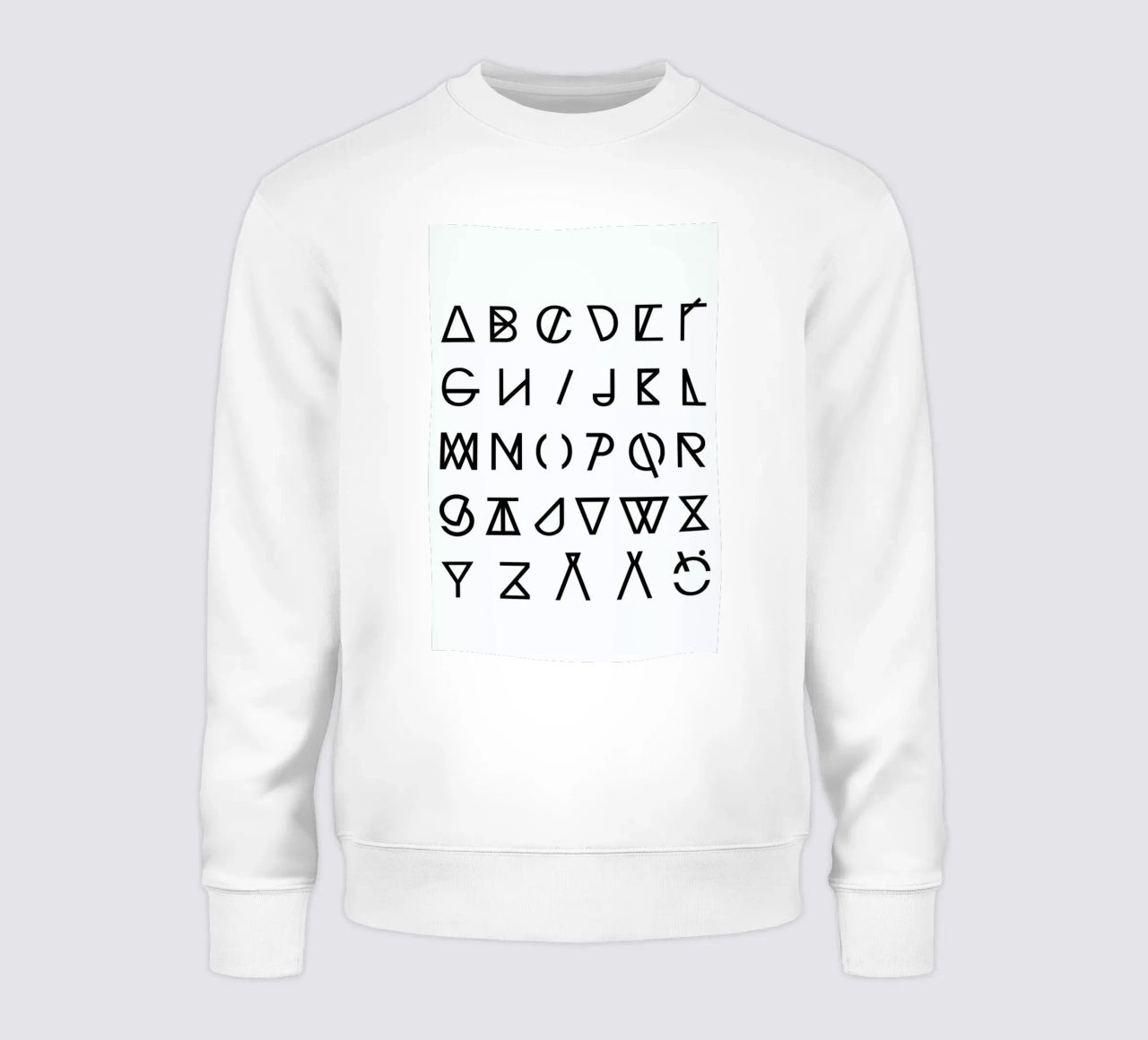 Graphic Alphabets felpa da RK Design