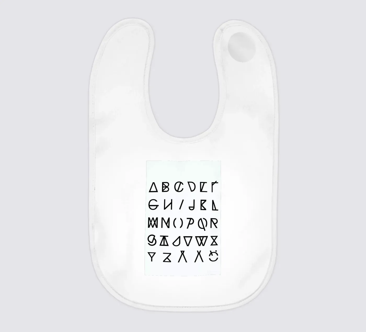 Graphic Alphabets Babylätzchen von RK Design