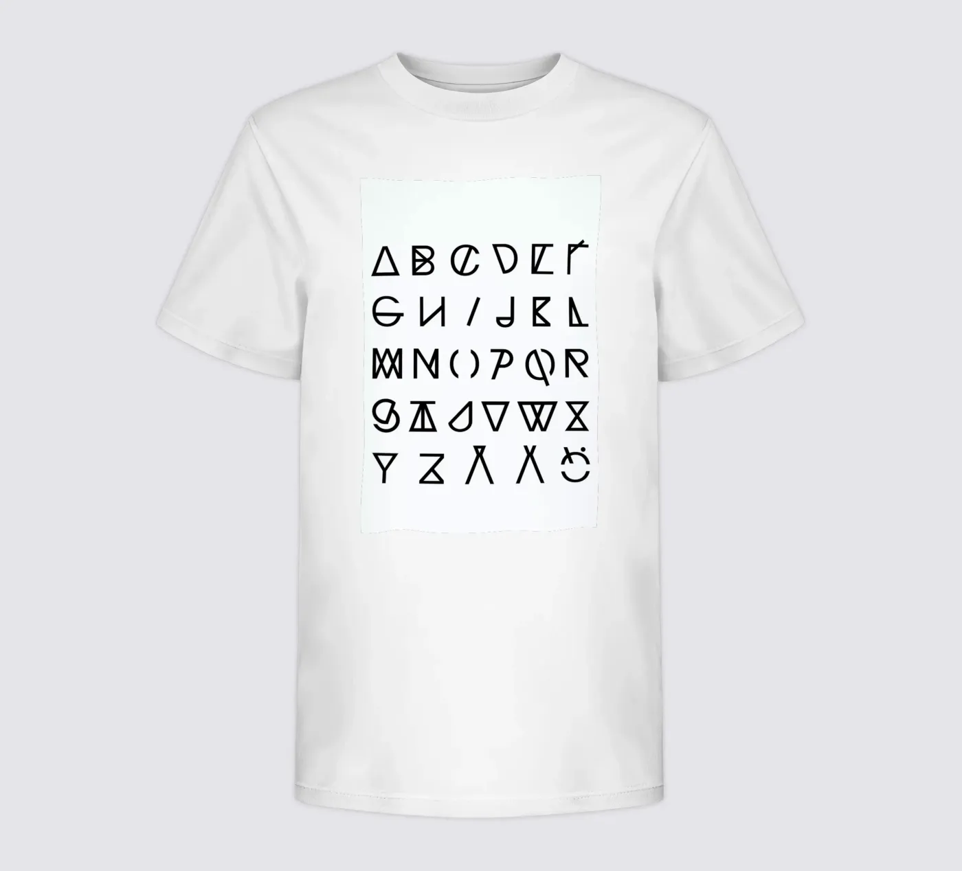 Graphic Alphabets t-shirt bambini da RK Design