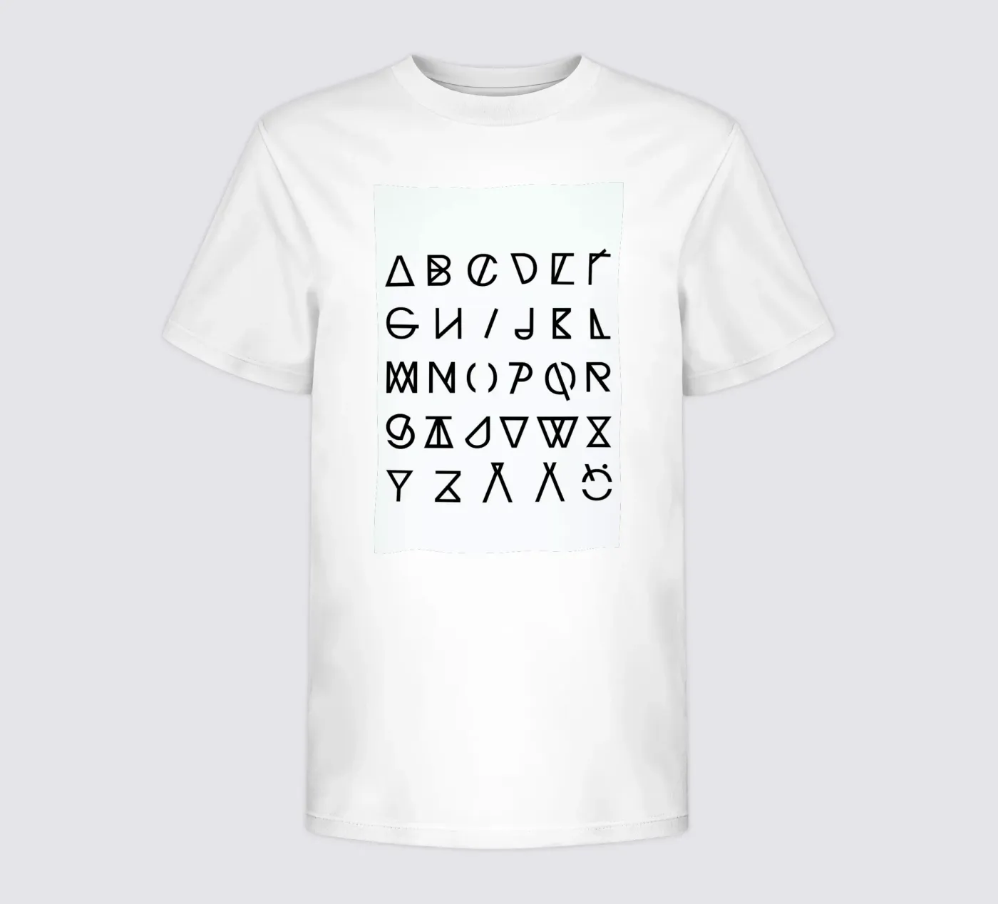 Graphic Alphabets t-shirt bambini da RK Design