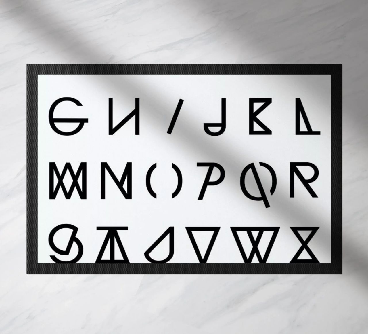 Graphic Alphabets zerbino da RK Design