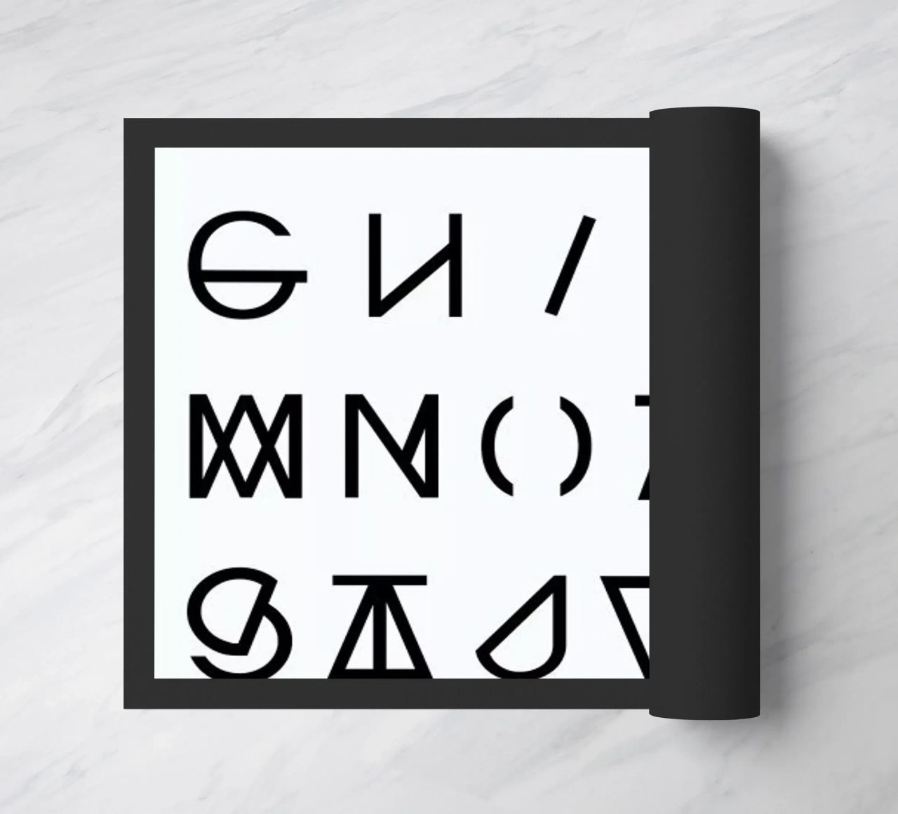 Graphic Alphabets zerbino da RK Design