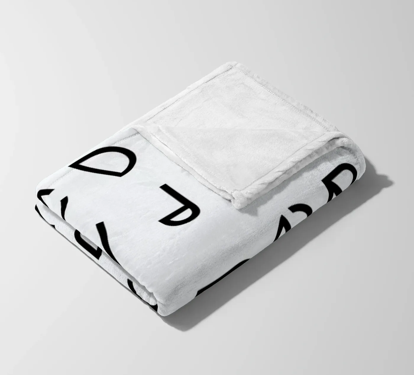 Graphic Alphabets fleecedeken van RK Design