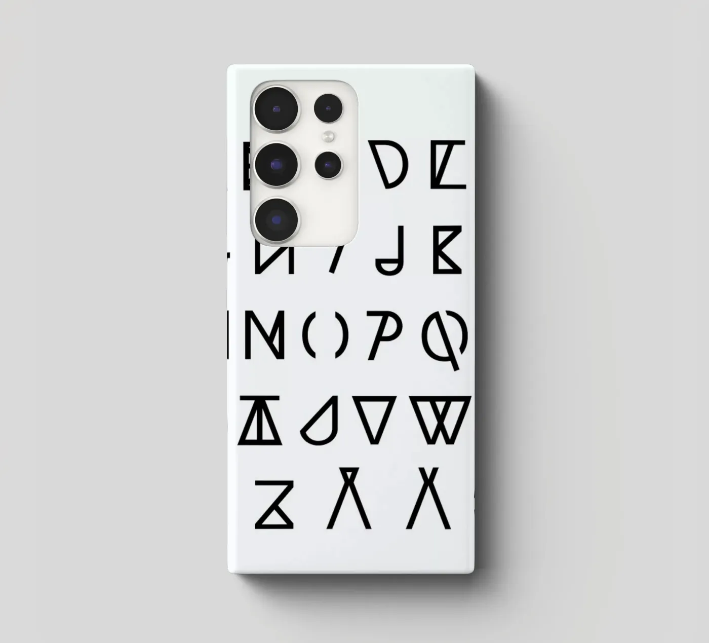 Graphic Alphabets cover samsung da RK Design