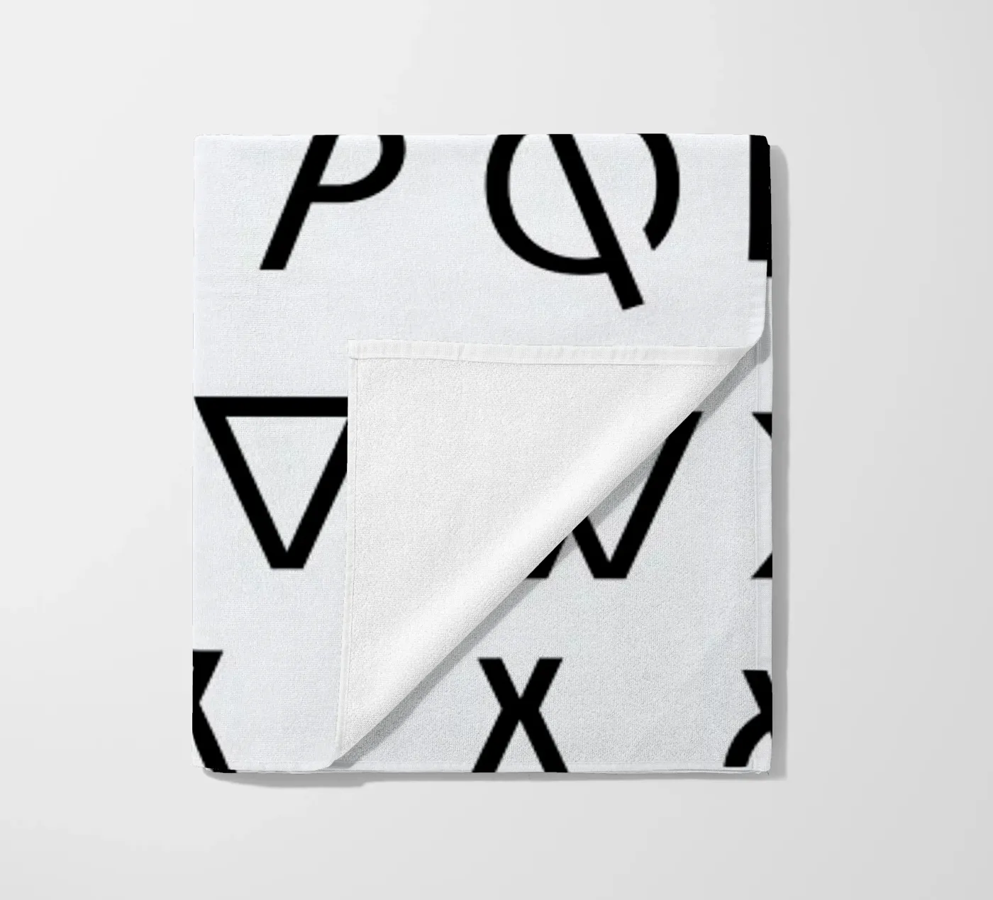 Graphic Alphabets telo mare da RK Design