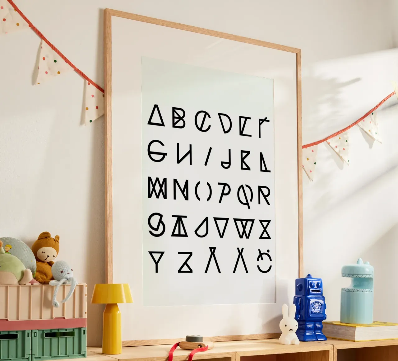 Graphic Alphabets poster da RK Design