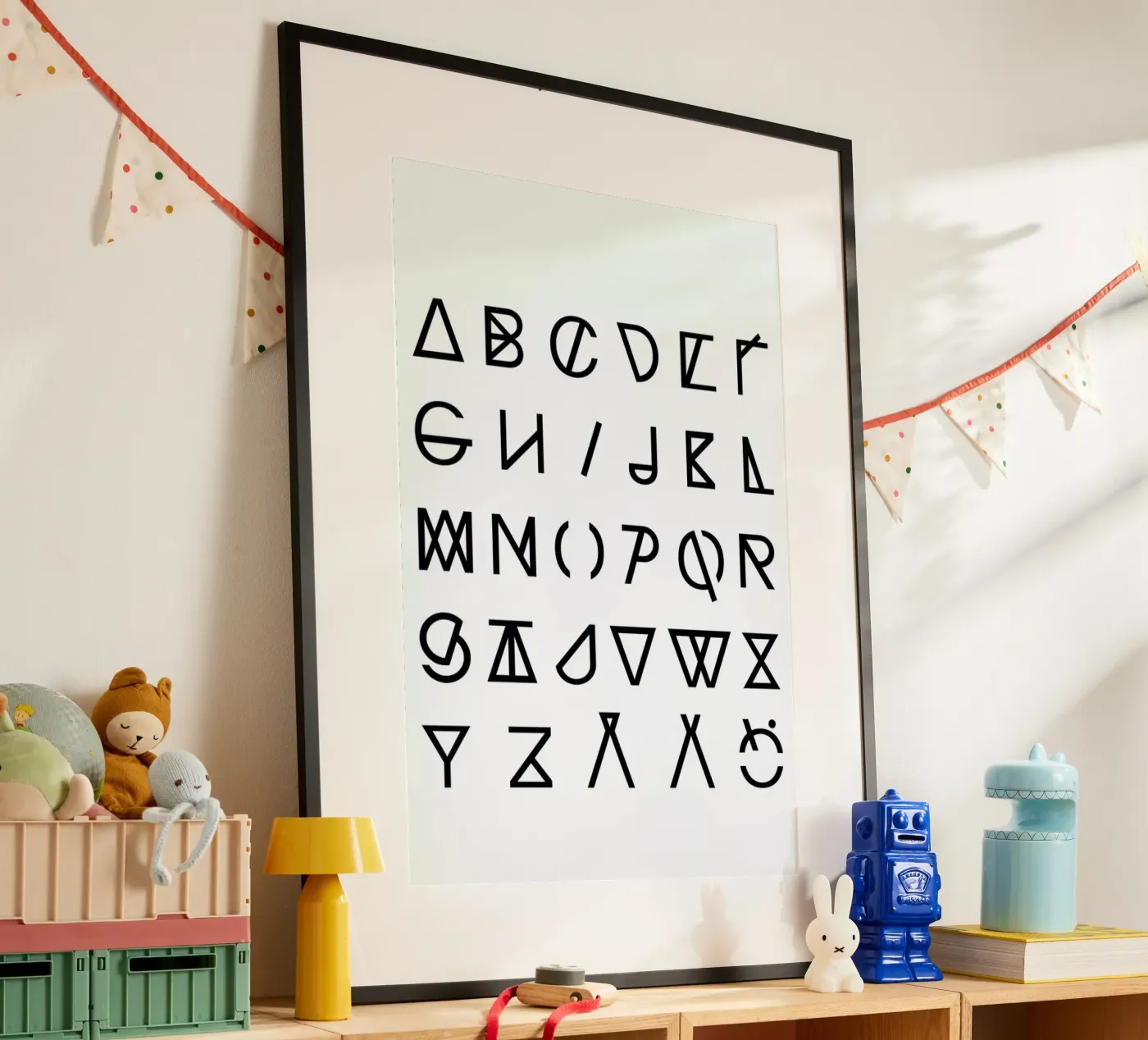 Graphic Alphabets Poster von RK Design