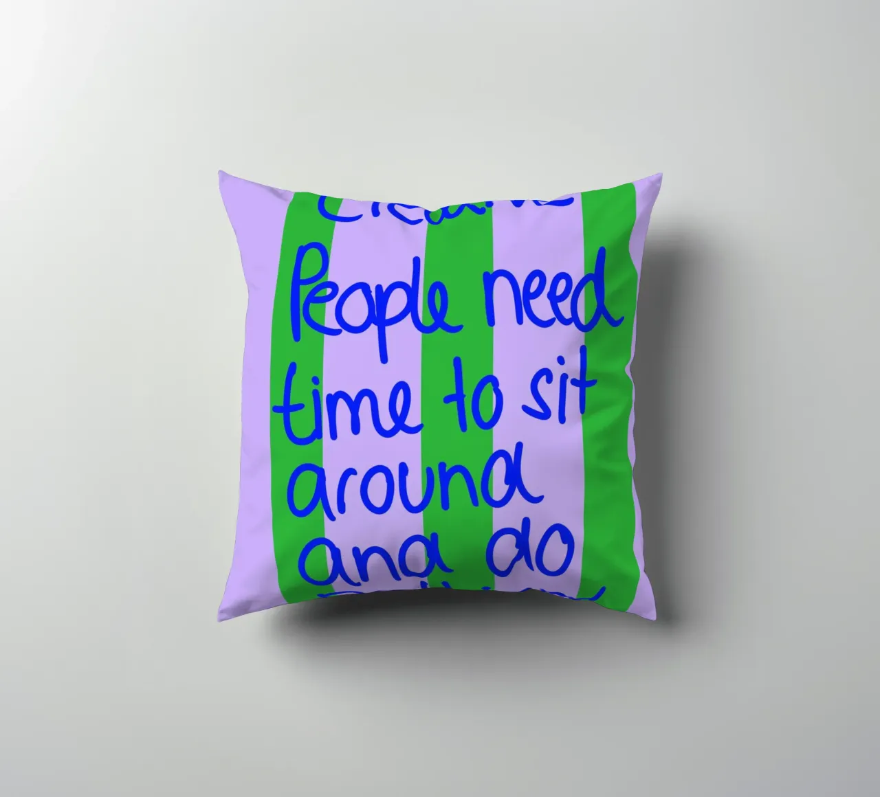 Creative People cuscino da Hej Ibiza by Ute Arnold