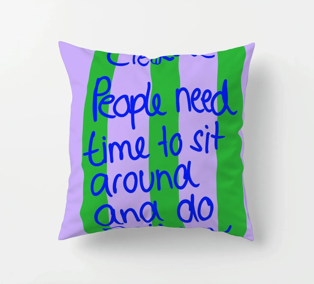 Creative People cuscino da Hej Ibiza by Ute Arnold