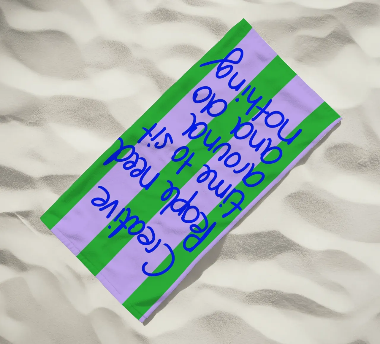 Creative People telo mare da Hej Ibiza by Ute Arnold