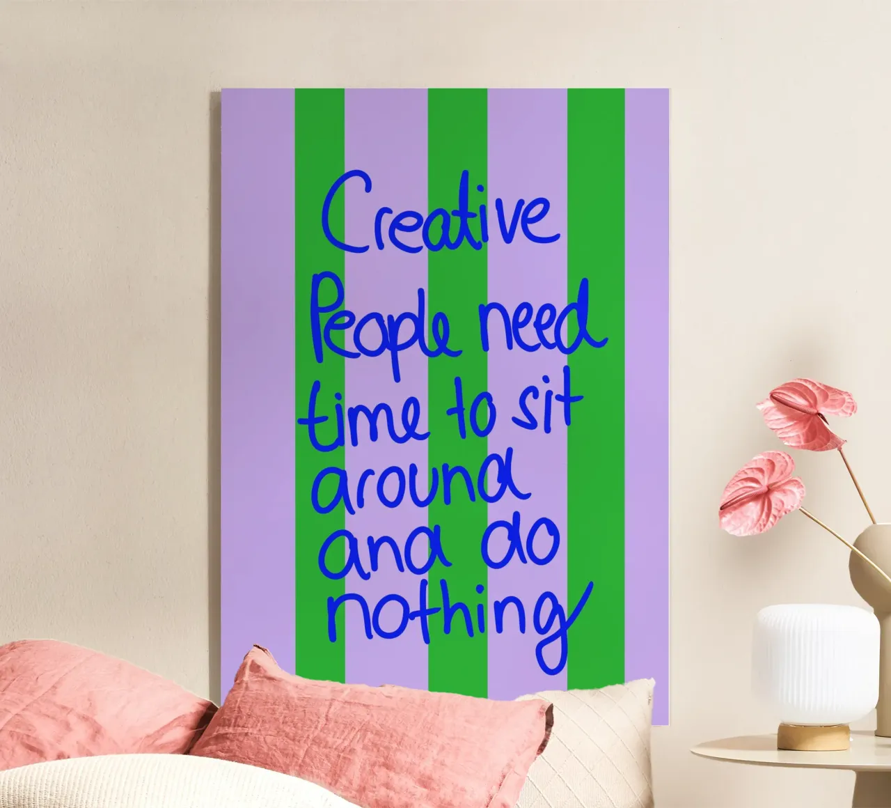 Creative People Acryl-Glas von Hej Ibiza by Ute Arnold