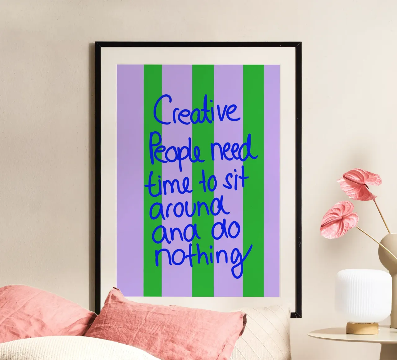 Creative People poster da Hej Ibiza by Ute Arnold