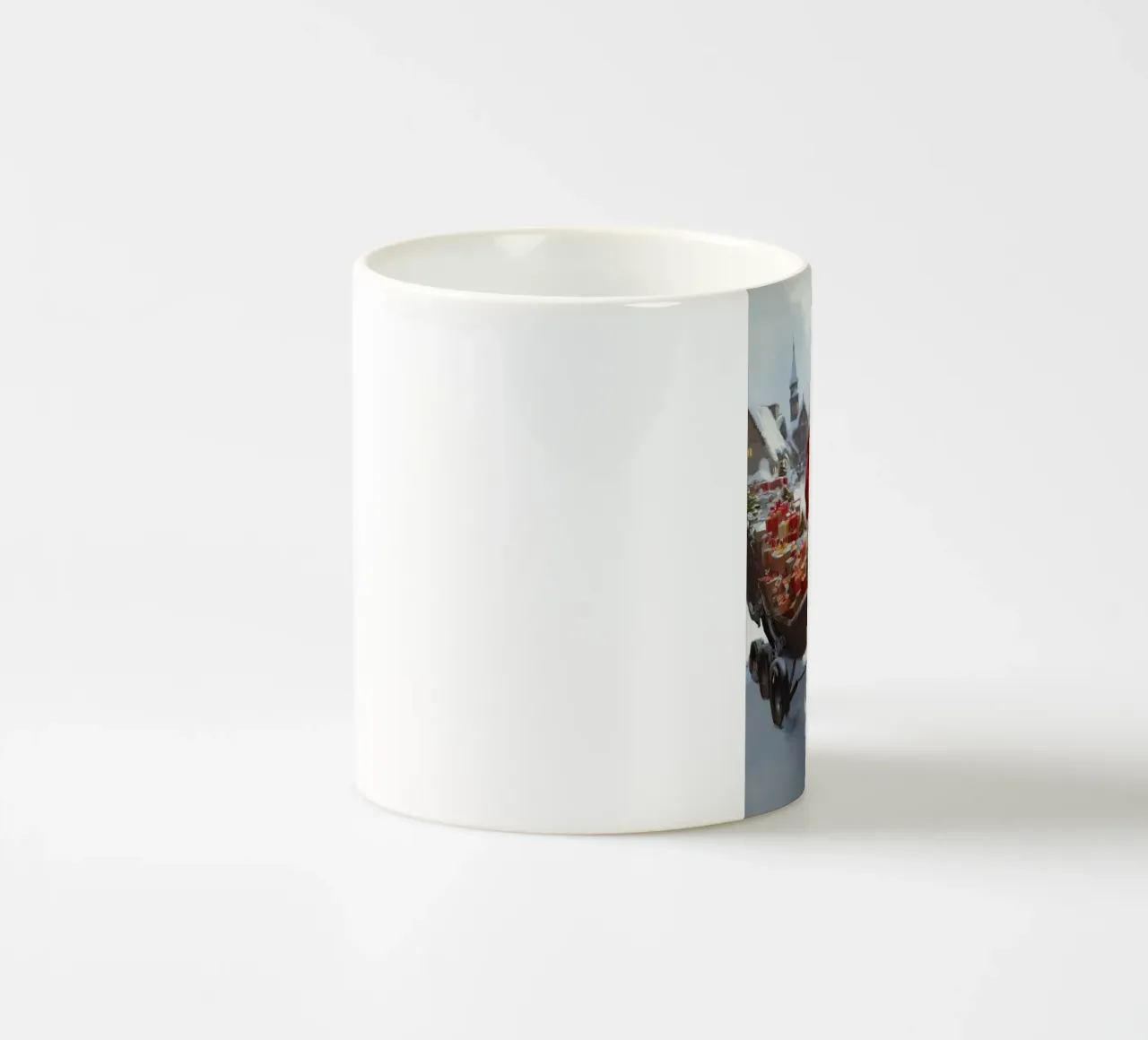 Babbo Natale con la lista dei desideri tazza in ceramica da Cozy Vibes