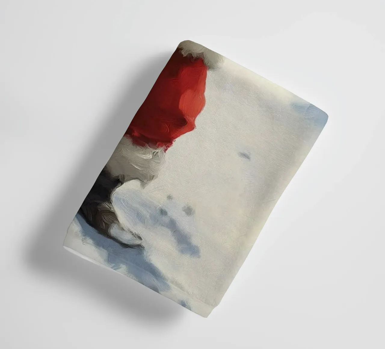 Babbo Natale con la lista dei desideri asciugamano da bagno da Cozy Vibes