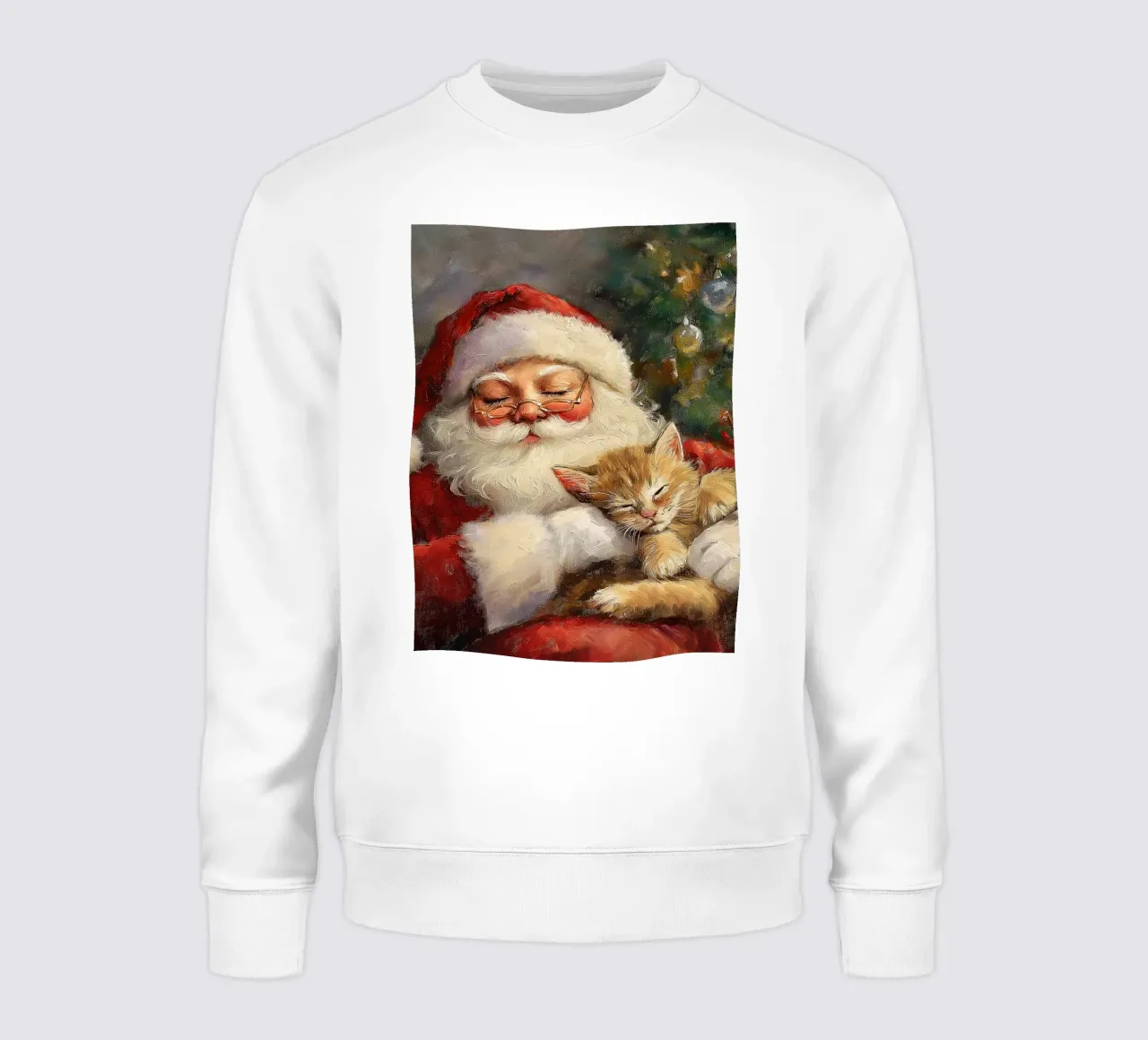 Pace e tranquillità a Natale - Babbo Natale felpa da Cozy Vibes