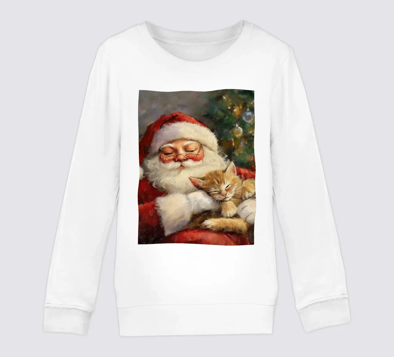 Pace e tranquillità a Natale - Babbo Natale felpa bambino da Cozy Vibes