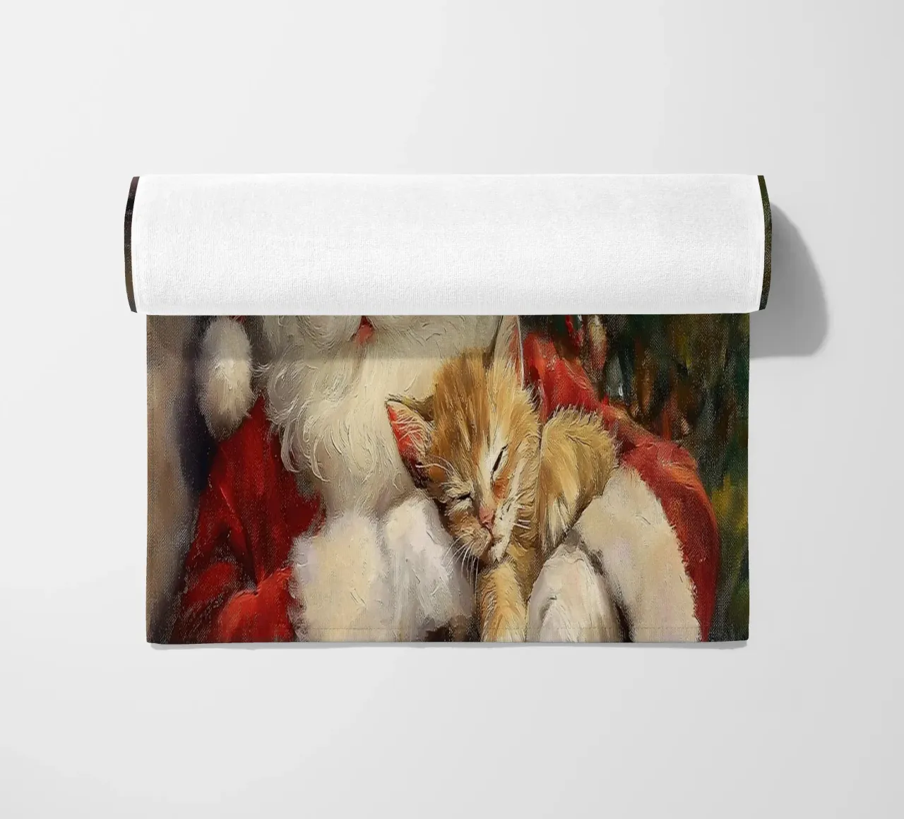 Pace e tranquillità a Natale - Babbo Natale telo mare da Cozy Vibes