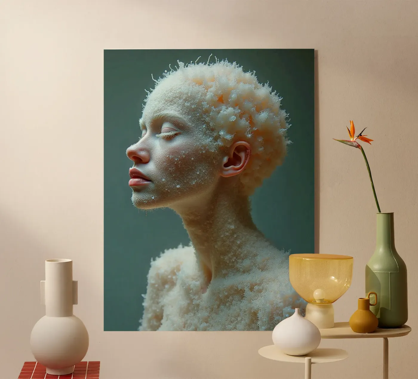 Salt 2 acrylic glass by Dustlight Atelier